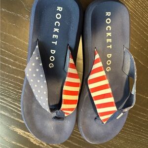 Rocket Dog Star and Stripe Flip Flops